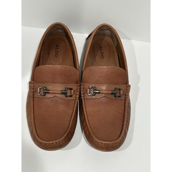 Aldo men Orlovoflexx shoes 10.5 brown dress Comfy main image 7